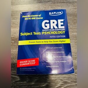 Kaplan GRE Psychology Subject Test Prep Book - 5th Edition